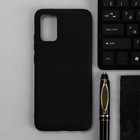 Чехол Innovation, для Samsung Galaxy A02S, силиконовый, матовый, черный - Фото 6