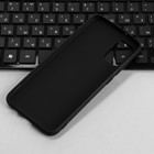 Чехол Innovation, для Samsung Galaxy A02S, силиконовый, матовый, черный - Фото 8