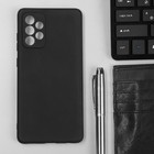 Чехол Innovation, для Samsung Galaxy A72, силиконовый, матовый, черный - Фото 6