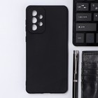 Чехол Innovation, для Samsung Galaxy A73, силиконовый, матовый, черный - фото 2767735