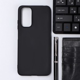 Чехол Innovation, для Xiaomi Redmi Note 11, силиконовый, матовый, черный