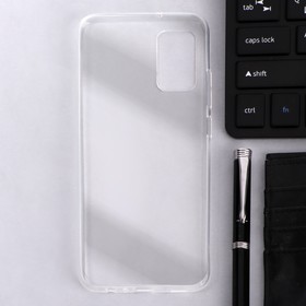 Чехол Innovation, для Samsung Galaxy A02S, силиконовый, прозрачный