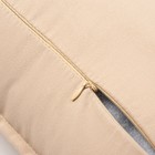 Подушка Этель, 45х45+1 см, бежевый, 100% хлопок - Фото 4