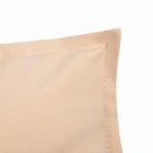 Подушка декоративная «Этель», 30×50±1 см, 100% хлопок, бежевая - Фото 4