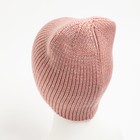 Шапка женская, цвет пудровый, размер 56-58 7883958