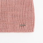 Шапка женская, цвет пудровый, размер 56-58 7883958