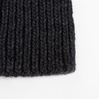 Шапка женская, цвет антрацит, размер 56-58 7883959