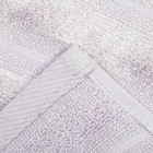 Полотенце махровое "Этель" Bamboo Grey 30х60 см, 70% хл, 30% бамбук, 450гр/м2 - Фото 5