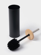 Ёршик для унитаза с подставкой SAVANNA BAMBOO, 9.5×38 см, чёрный - Фото 4