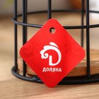 Сушилка для столовых приборов Доляна «Эстетика», 11.2×11.2×16.5 см, чёрная - Фото 7