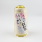 Нитки 40/2, 2700 м, цвет молочный - Фото 4