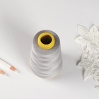 Нитки 40/2, 2700 м, светло-серые - Фото 2