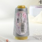 Нитки 40/2, 2700 м, светло-серые - Фото 3