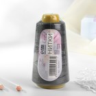 Нитки 40/2, 2700 м, серые - Фото 3