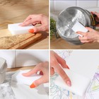 Губки меламиновые для удаления пятен Доляна, 12 шт., 9×6×2 см - Фото 9