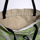 Шопер текстильный на шнурках AMOR, цвет серый - фото 21725462