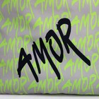 Шопер текстильный на шнурках AMOR, цвет серый - Фото 4