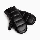 Варежки женские MINAKU, р-р 23 см, цв.черный - фото 9916308