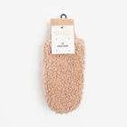 Варежки женские MINAKU, р-р 23 см, цв.бежевый - фото 25817547