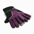 Перчатки мужские двухслойные MINAKU цв. фиолетовый, р-р 26 см - фото 10734624