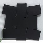 Мультирамка пластик на 9 фото 10х15 см, цв. чёрный (пластиковый экран) - фото 30796509