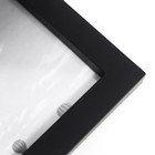 Мультирамка пластик на 9 фото 10х15 см, цв. чёрный (пластиковый экран) - фото 30796508