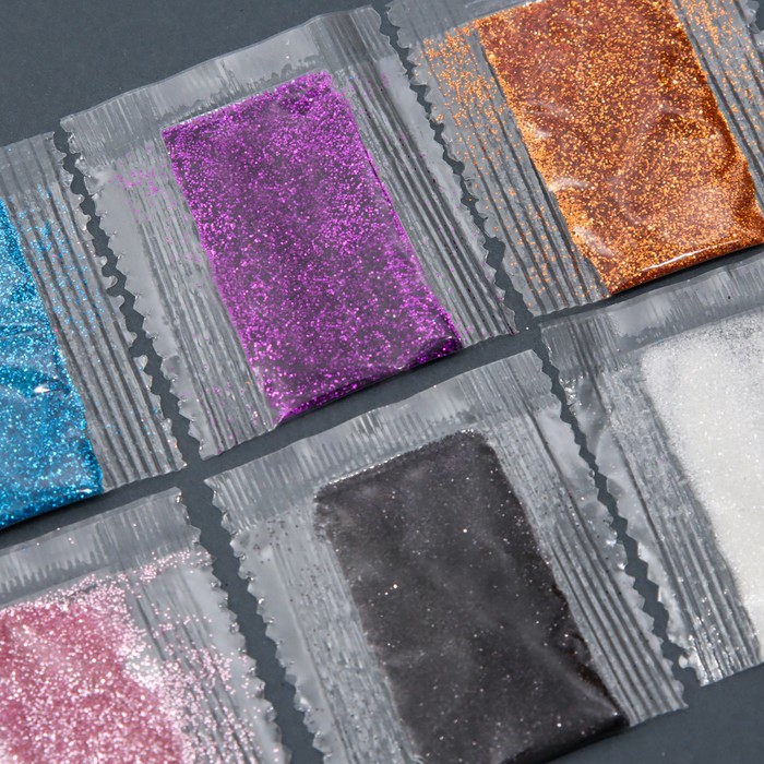 Косметический глиттер 1 гр, микс палитра №2 30265