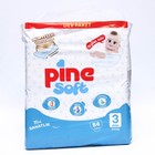Подгузники детские Pine Soft 3 Midi (4 - 9 kg), 84 шт - фото 319811668