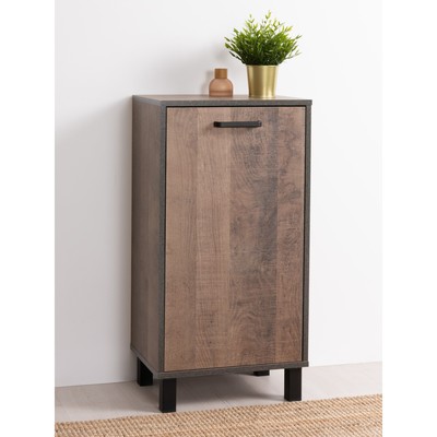 Тумба высокая «Стронг 13.208», 450×338×872 мм, цвет дуб гранж колониальный/интра