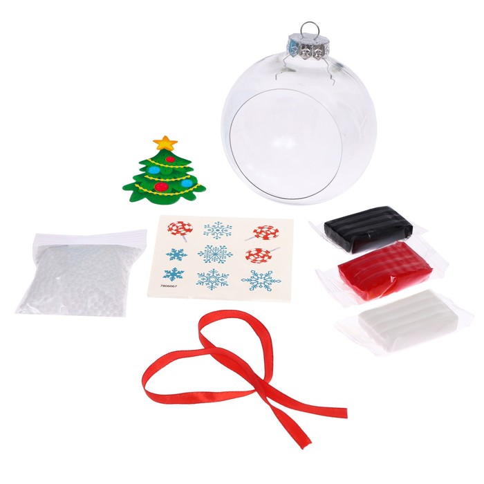 набор для опытов новогодний шарик
