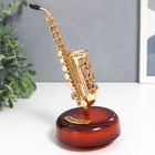 Сувенир музыкальный механический «Саксофон», 9.5×9.5×20 см - Фото 2