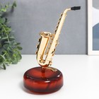 Сувенир музыкальный механический «Саксофон», 9.5×9.5×20 см - Фото 4