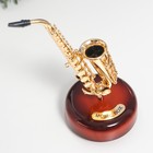 Сувенир музыкальный механический «Саксофон», 9.5×9.5×20 см - Фото 5