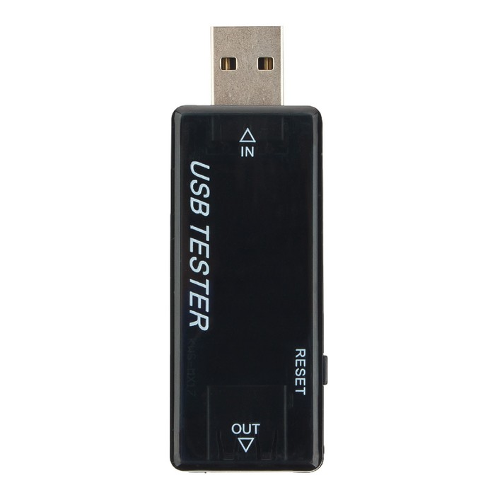 USB тестер Energenie EG-EMU-03, до 30V/5A, QC 2.0 и 3.0, черный - фото 51456881