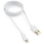 Кабель Гарнизон GCC-USB2-AP2-6-W, Lightning - USB, 1.8 м, белый - фото 51456898 Кабель Гарнизон GCC-USB2-AP2-6-W, Lightning - USB, 1.8 м, белый - фото 51456898