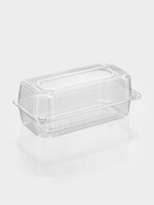 Контейнер одноразовый с неразъёмной крышкой ПР-К-27 «А», пластик, 24×12.9×8.9 см, внутр. 21.3×9.9×7.8 см, прозрачный - Фото 4