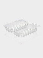 Контейнер одноразовый с неразъёмной крышкой, пластик, 24×12.9×8.9 см, внутр. 21.3×9.9×7.8 см, прозрачный - Фото 5