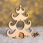 Ёлочка настольная сборная, 95х110 мм - фото 35248498