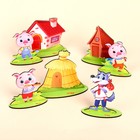 Настольный театр «Три поросёнка», 7 фигур - Фото 5