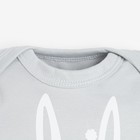 Боди детское «Крошка Я. Мой первый НГ», рост 74-80 см, серое - Фото 2