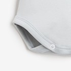 Боди детское «Крошка Я. Мой первый НГ», рост 80-86 см, серое - Фото 5