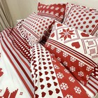 Постельное бельё Евро 200х220см, 240х260см, 50х70см 2шт, фланель 170г/м, 100% хлопок 9188868