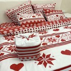 Постельное бельё Евро 200х220см, 240х260см, 50х70см 2шт, фланель 170г/м, 100% хлопок 9188868