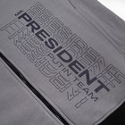 Толстовка на молнии President, размер XS, цвет серый - фото 61294