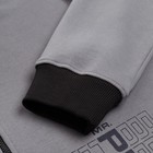 Толстовка на молнии President, размер S, цвет серый - фото 61308