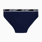 Трусы женские слипы, цвет тёмно-синий, размер 44-46 - фото 54735640