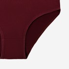 Трусы женские слипы, цвет бордовый, размер 42-44 - фото 49831131