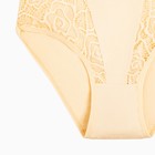 Трусы женские слипы, цвет бежевый, размер 50-52 - фото 54735645