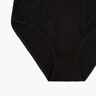 Трусы женские слипы, цвет чёрный, размер 50-52 - фото 54735654