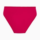 Трусы женские слипы, цвет малиновый, размер 50-52 - фото 37206077